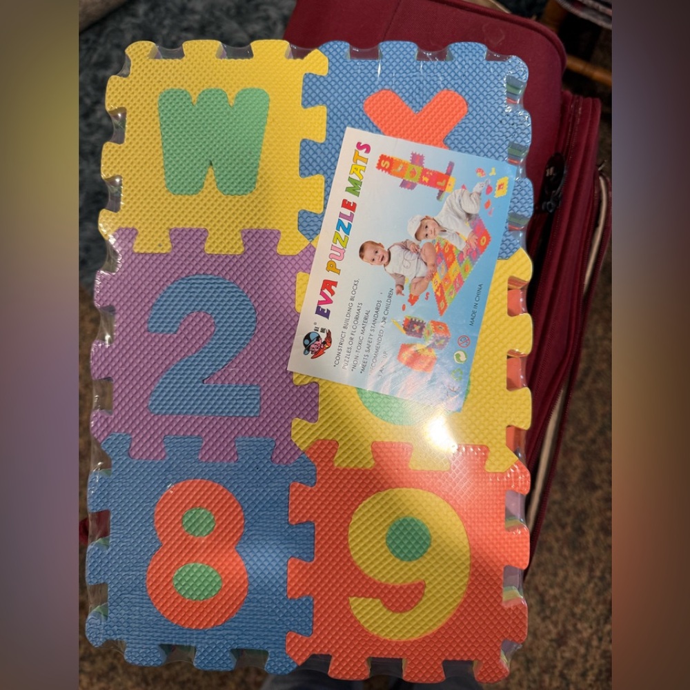 Colorful Puzzle Mats for Kids